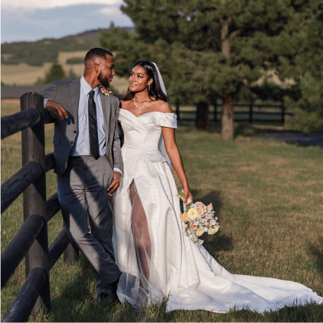 Timeless satin wedding dress with luxurious fabric & classic silhouette for a graceful wedding look | AW.Bridal UK
